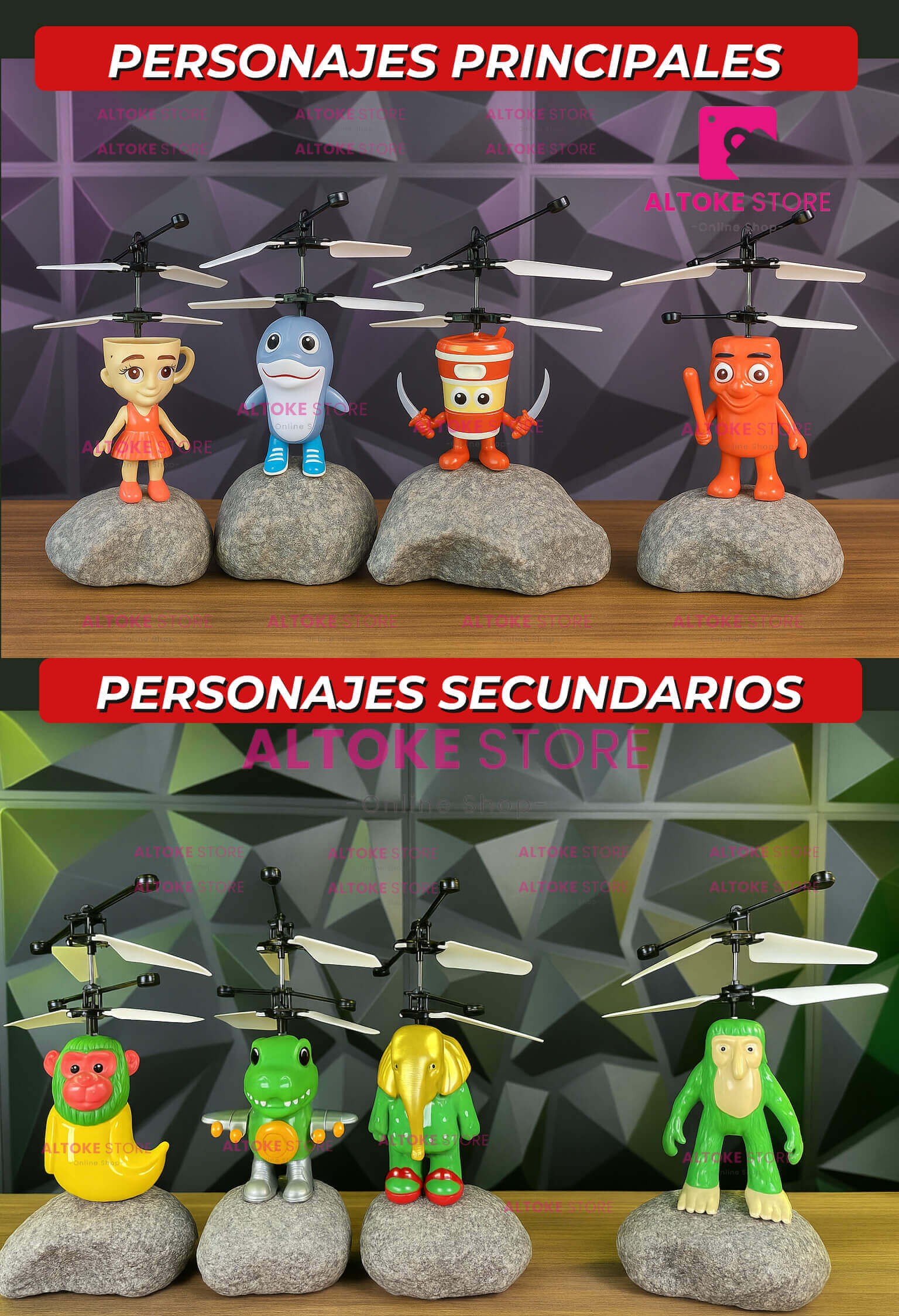 DRONE VOLADOR TRALALERO TRALALA | ENVÍO GRATIS