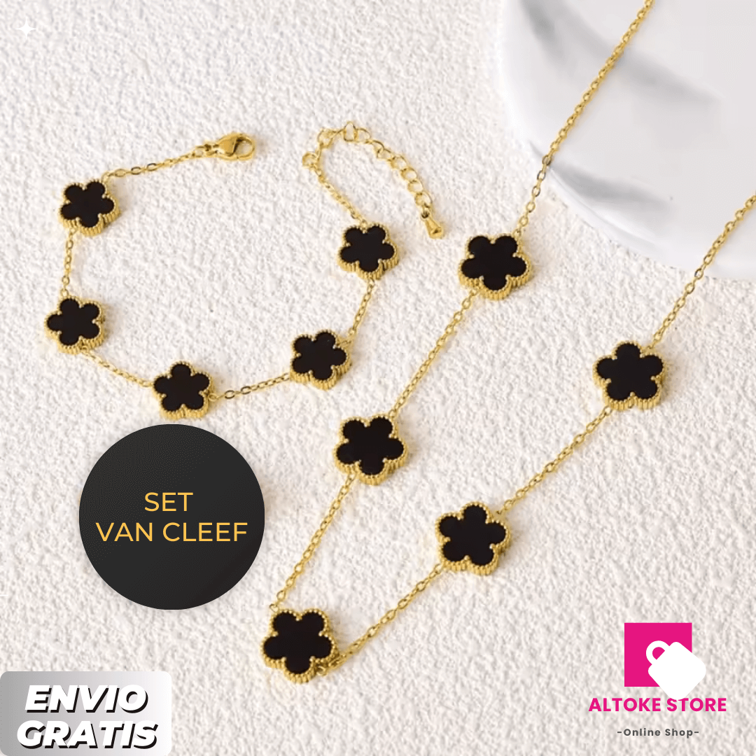 SET VAN CLEEF (COLLAR Y PULSERA) | ENVÍO GRATIS