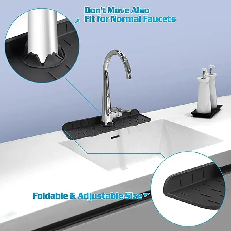 TAPETE ABSORBENTE PARA GRIFO DE COCINA O BAÑO | ENVÍO GRATIS